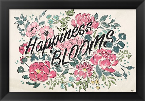 Framed Live in Bloom I Print