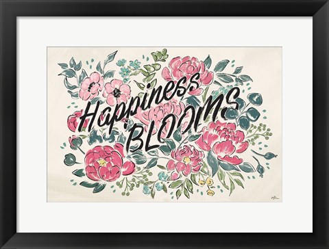 Framed Live in Bloom I Print