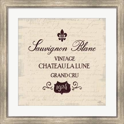 Framed Wine Tasting VI Print