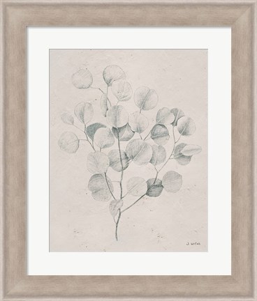 Framed Soft Summer Sketches II Print