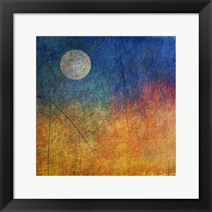 Framed Bushy Abstract Print