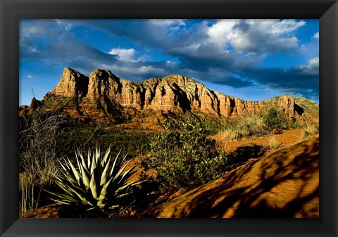 Framed Red Rocks Of Sedona Print