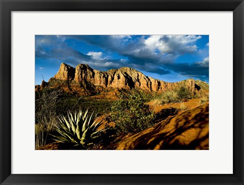 Framed Red Rocks Of Sedona Print