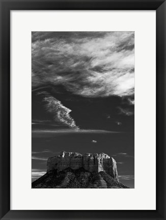 Framed Castle Rock Sedona Arizona National Forest Print