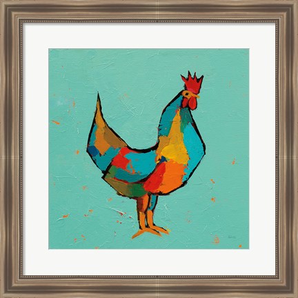 Framed Strutter Print