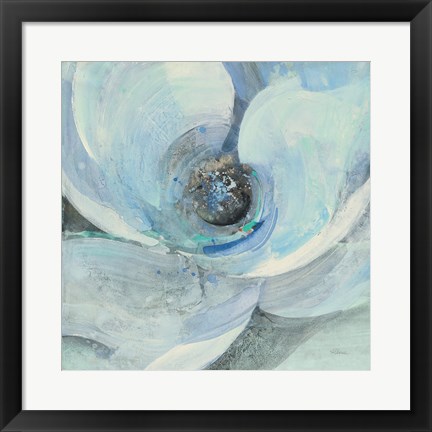 Framed Moonlight Magnolia I Print