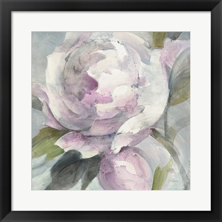 Framed Twilight Peony Print