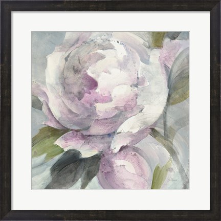 Framed Twilight Peony Print