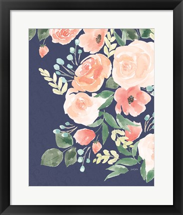 Framed Blooming Delight II Print