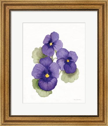 Framed Easter Blessing Flower IX Print