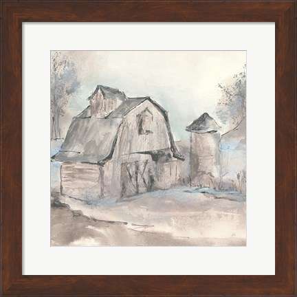 Framed Barn V Print