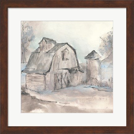 Framed Barn V Print