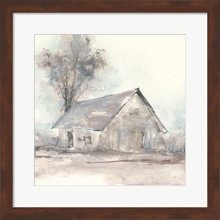 Framed Barn III Print