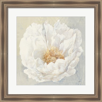 Framed Serene Peony Print