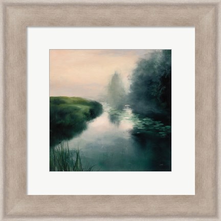 Framed Twilight Fog Print