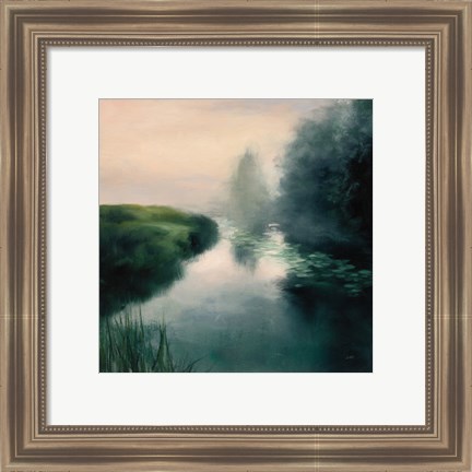 Framed Twilight Fog Print