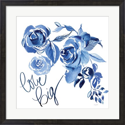 Framed Delft Delight IV Print