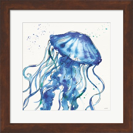 Framed Deep Sea X Print