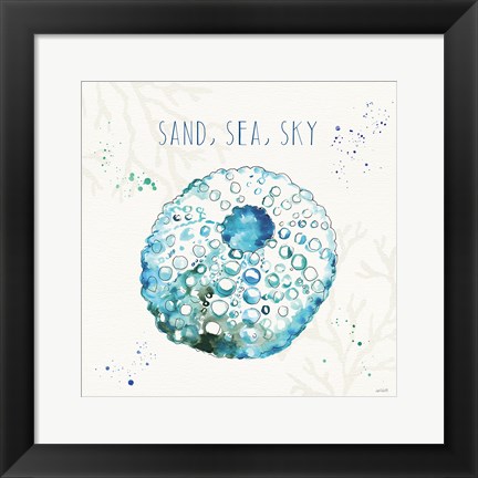 Framed Deep Sea VII Print