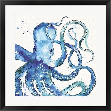 Framed Deep Sea VIII Print