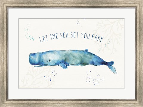 Framed Deep Sea I Print