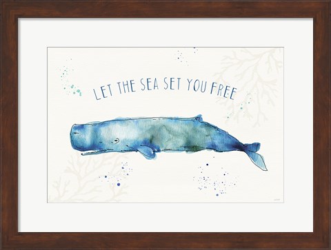 Framed Deep Sea I Print