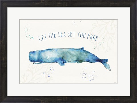 Framed Deep Sea I Print