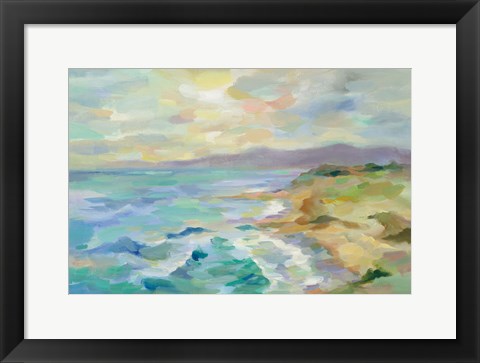 Framed Dunes by the Sea Print