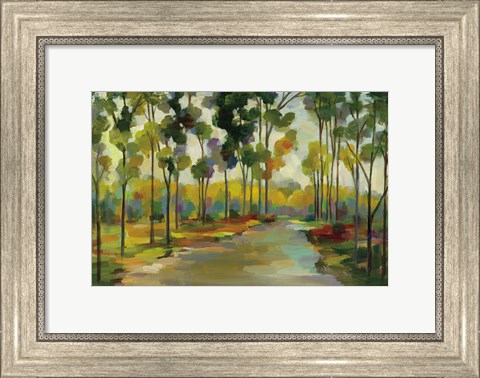 Framed Path in the Forest Print