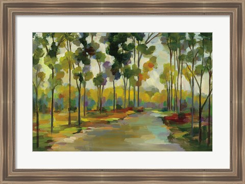 Framed Path in the Forest Print