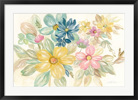 Framed June Bloom Print