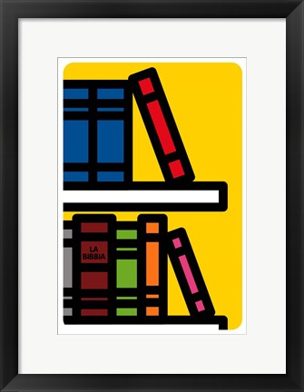 Framed Libreria Print