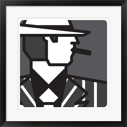 Framed Gangster Print