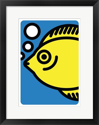 Framed Pesce Print