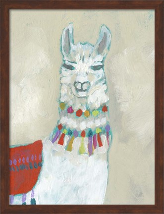 Framed Llama Fun I Print