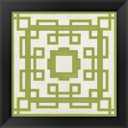 Framed Maze Motif VII Print