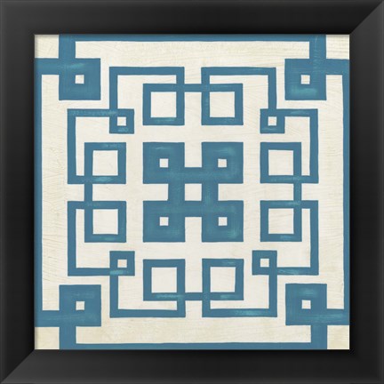 Framed Maze Motif VIII Print