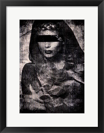 Framed Blindfolded Print