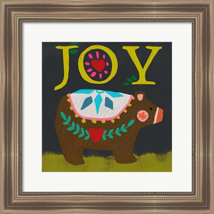 Framed Nordic Joy I Print