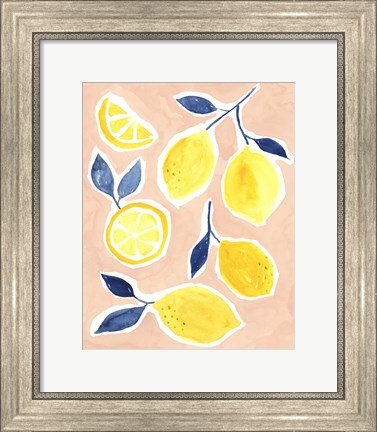 Framed Lemon Love II Print