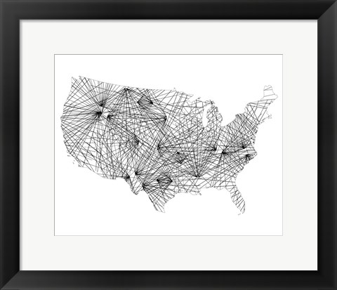 Framed United Matrix Print