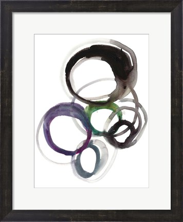 Framed Rounds II Print