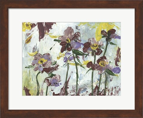 Framed L&#39;orchidee I Print