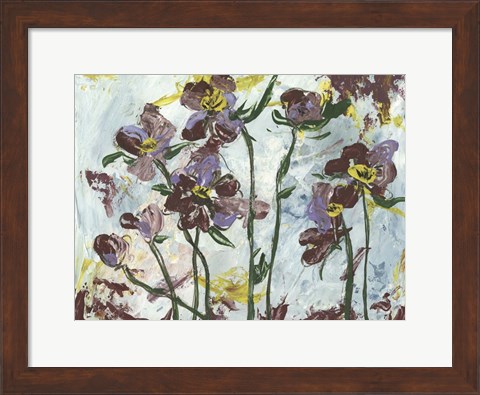 Framed L&#39;orchidee II Print