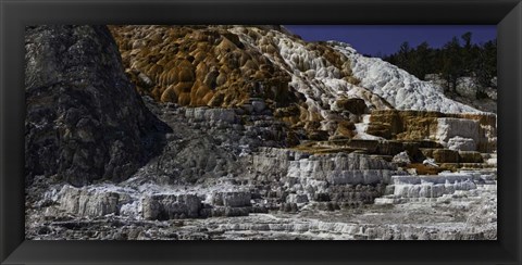 Framed Mammoth Hot Springs Print