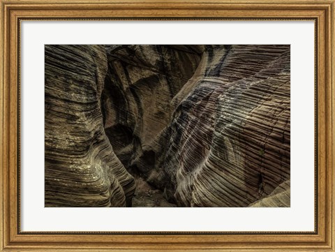 Framed Slot Canyon Utah 2 Print