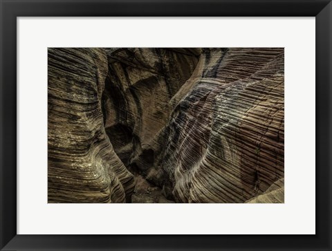 Framed Slot Canyon Utah 2 Print