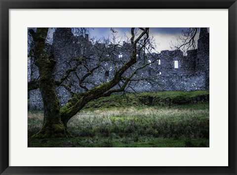 Framed Medieval Ruins 2 Print