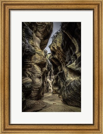 Framed Slot Canyon Utah 8 Print