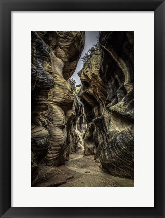 Framed Slot Canyon Utah 8 Print